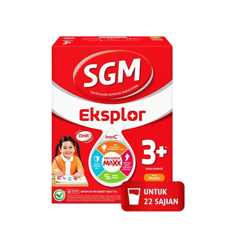 SGM Eksplor 3 Plus Pro-gress Maxx dengan IronC Madu