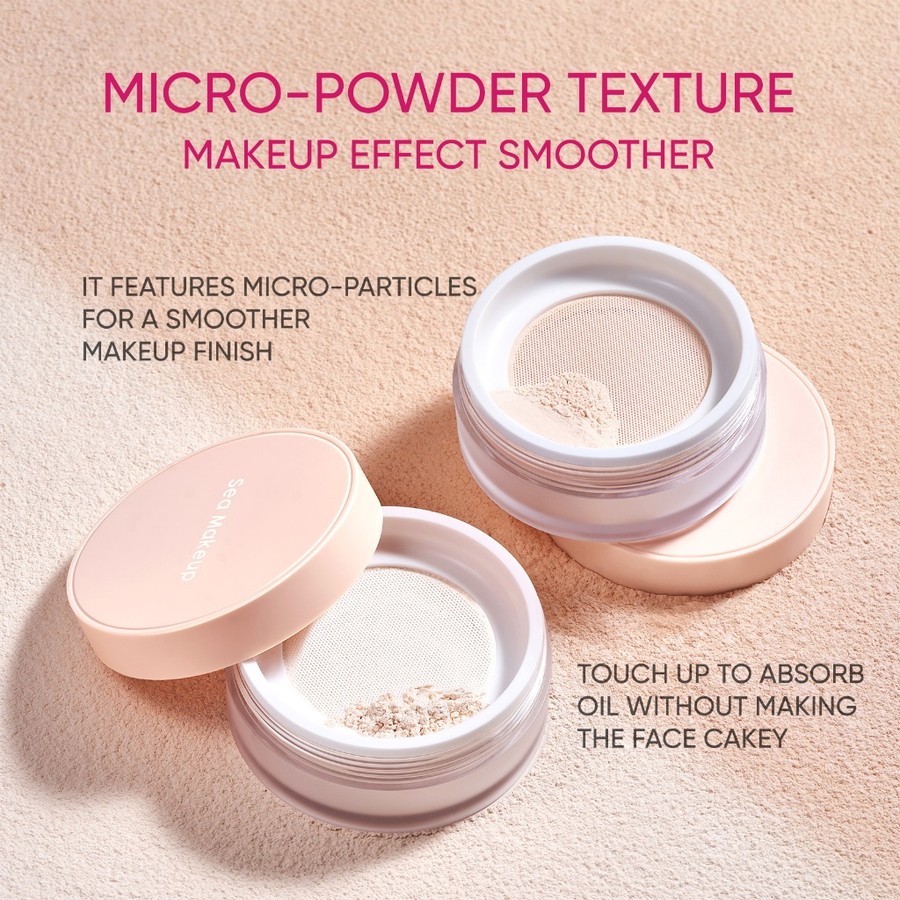 Sea Beauty Indonesia Sea Makeup Acne Blur and Set Loose Powder