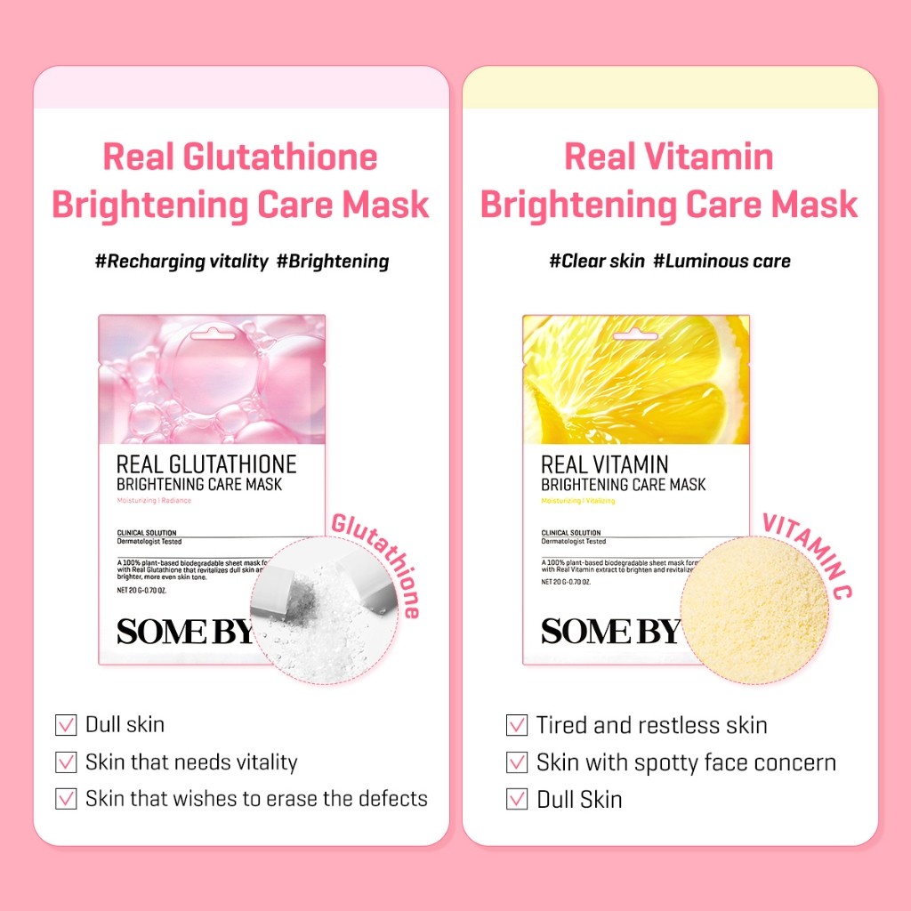 Perennbell SOME BY MI Real Glutathione Brightening Care Mask