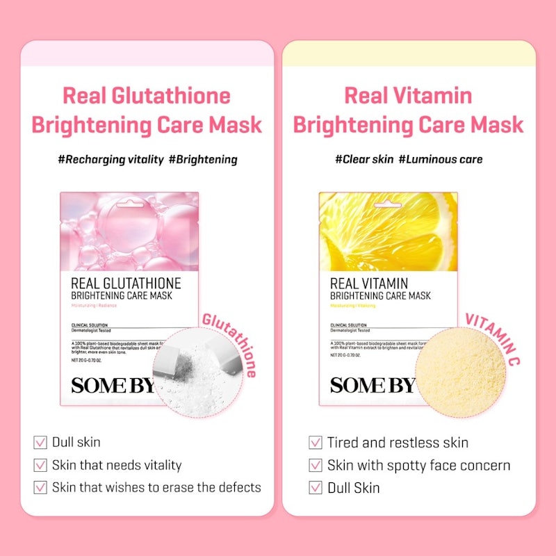 Real Glutathione Brightening Care Mask 3