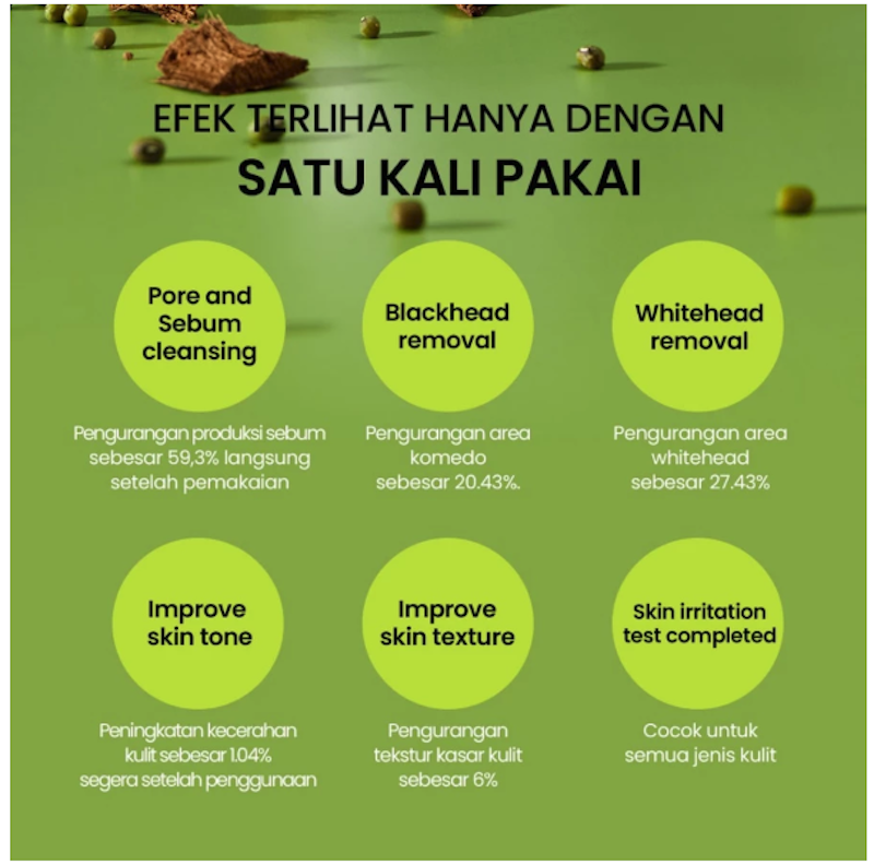 Beplain Mung Bean Pore Clay Mask 4