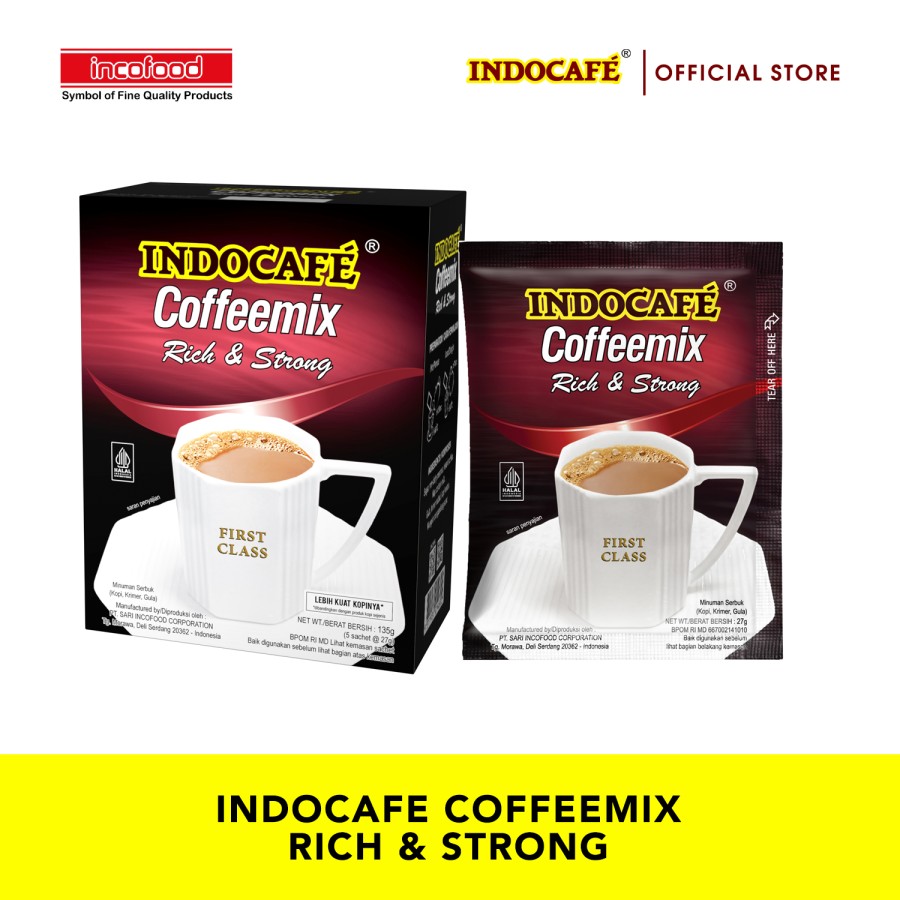 Indocafe Coffeemix Rich & Strong  4