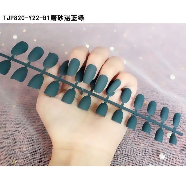  False Nail Art Matte Nude 820