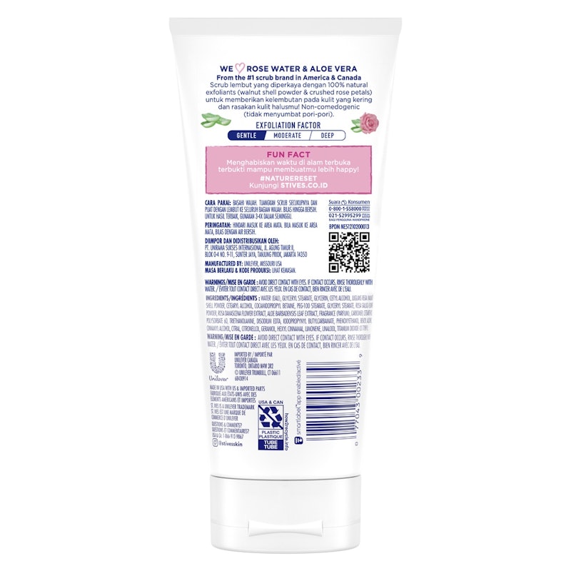 St. Ives Gentle Smoothing Rose Water and Aloe Vera Face Scrub 2