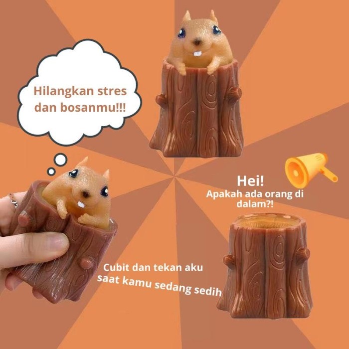 Pop It Squirrel Squishy 4