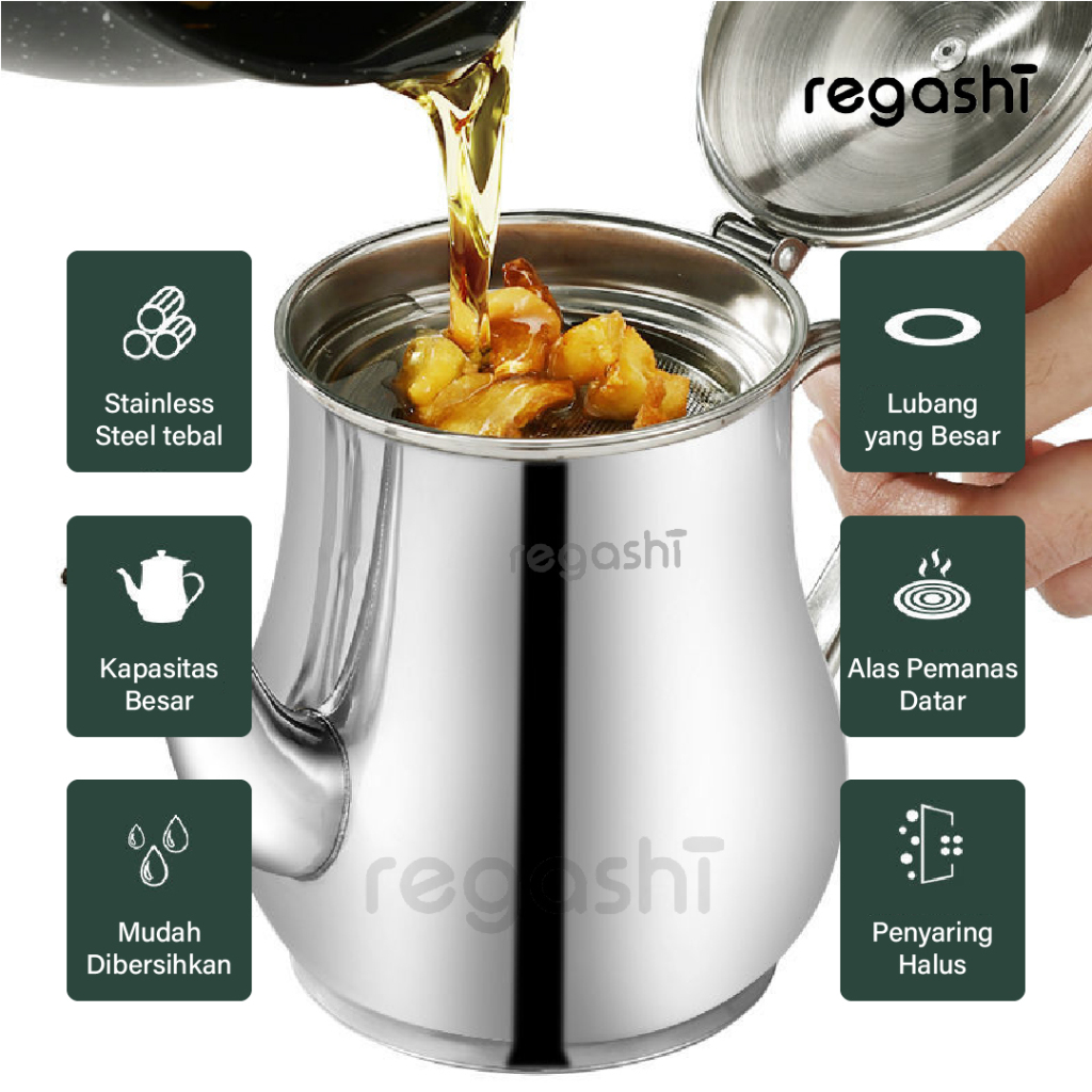  Regashi Multifuction Oil Kettle