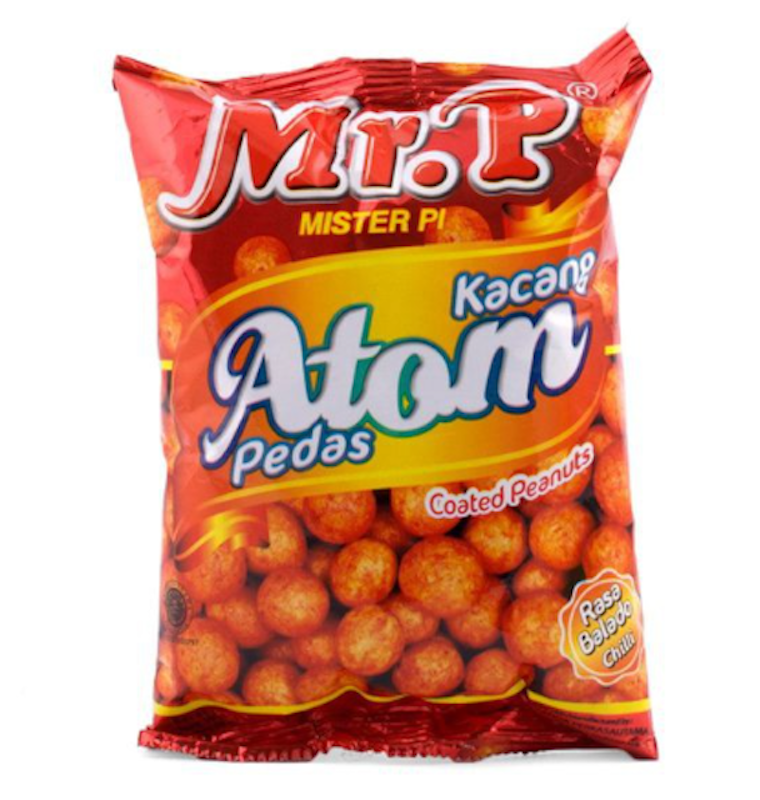 Mr. P Kacang Atom Pedas 1