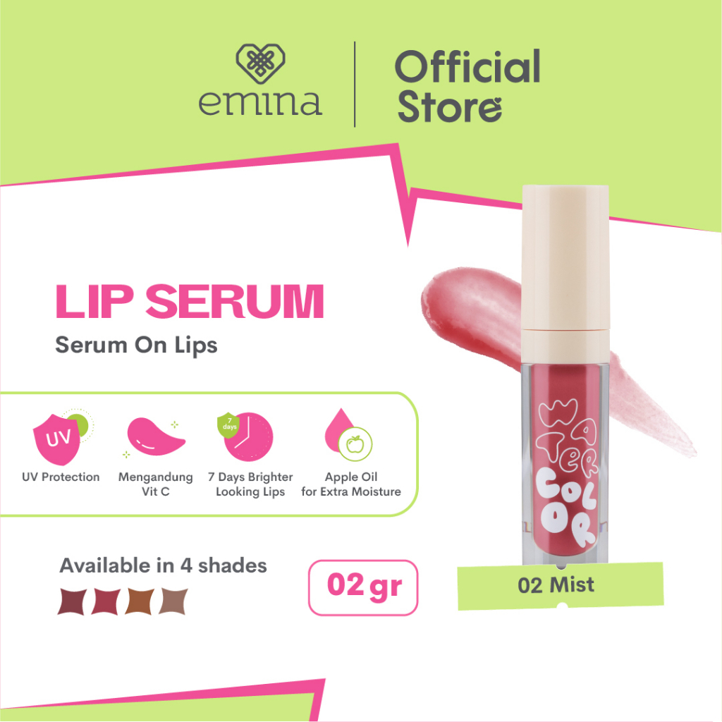 Paragon Technology and Innovation Emina Watercolor Lip Serum - Mist