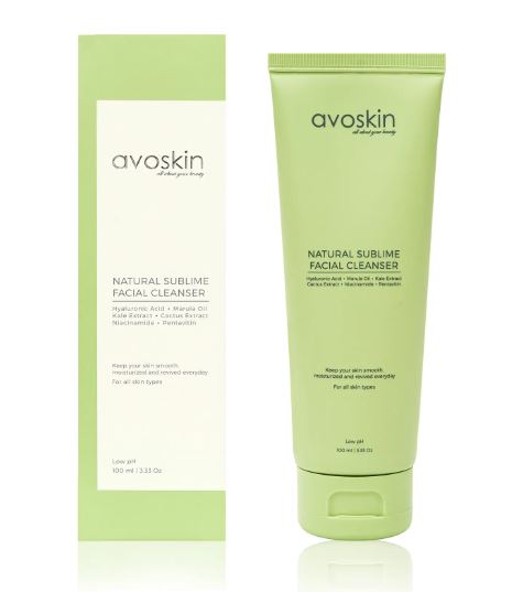 Avoskin ｜ Gentle Facial Wash Avoskin Natural Sublime Facial Cleanser