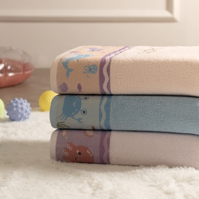 Howel and Co Kids Couple Towel - Sea Kids 3