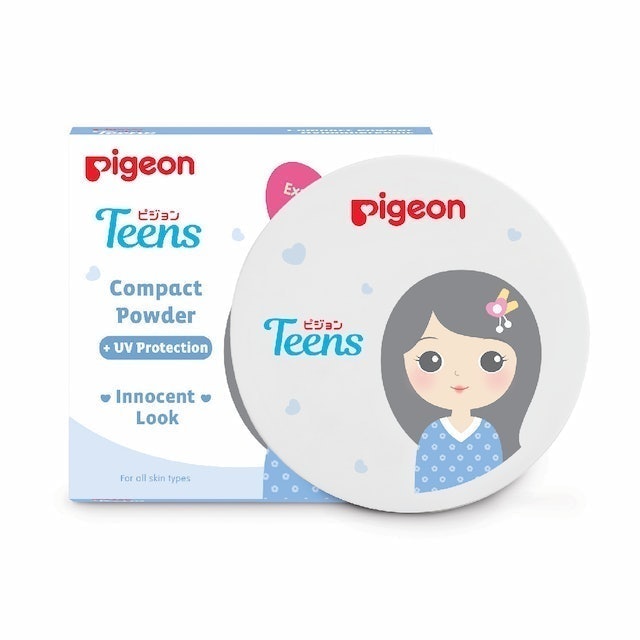 Pigeon ｜ Teens Compact Powder + UV Protection Natural