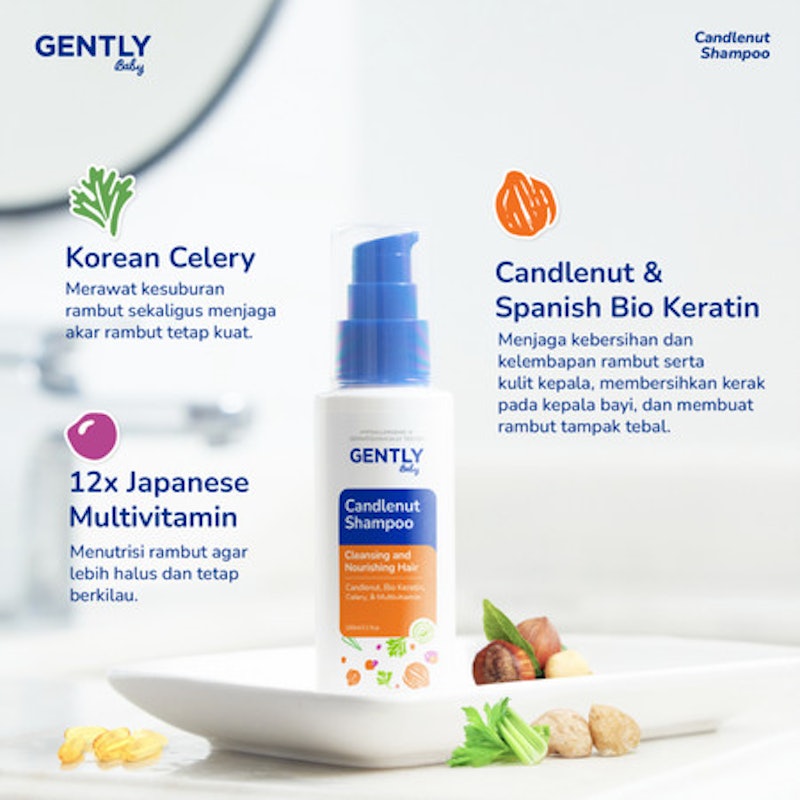 Gently Candlenut Shampoo 2