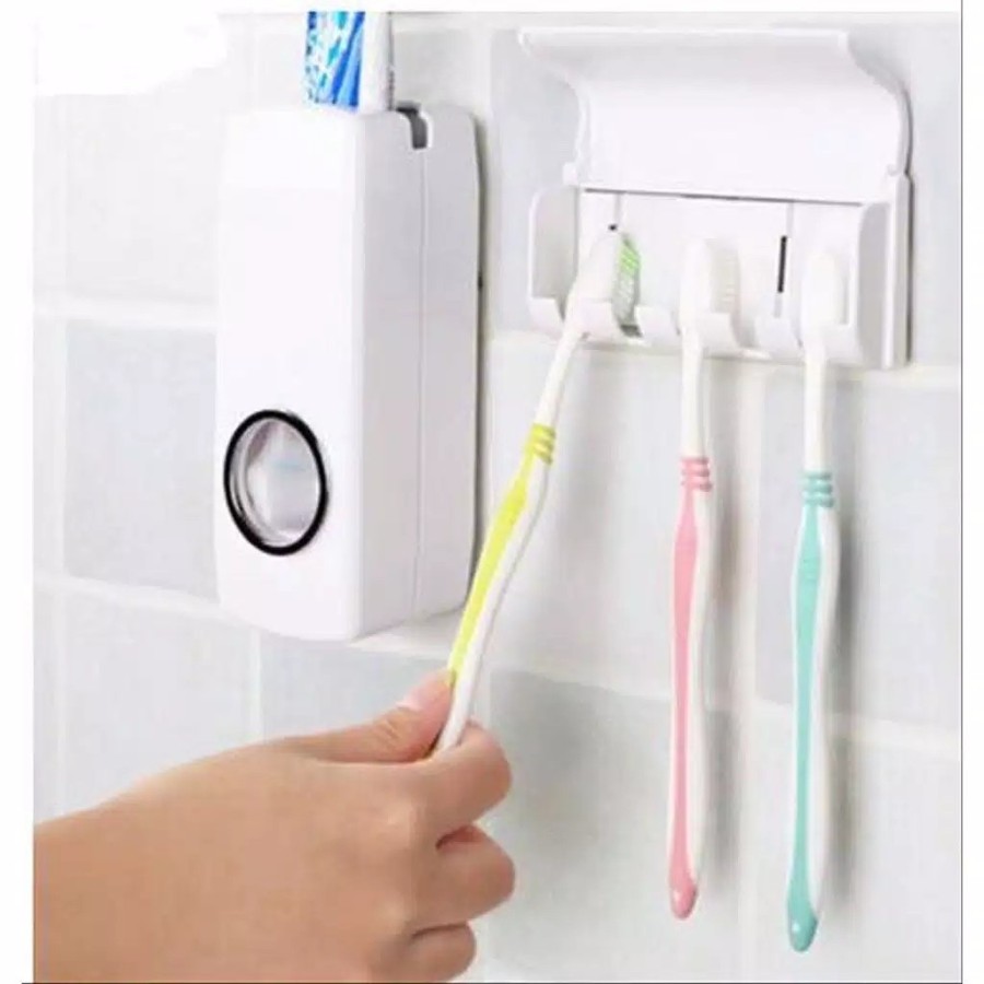 Dispenser Odol & Tempat Sikat Gigi 3