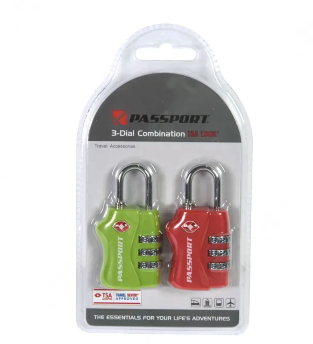 PASSPORT 3-Dial Combination TSA Lock 1