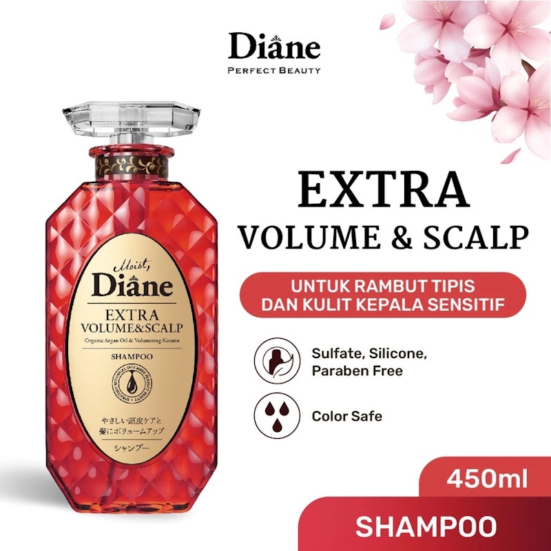 Moist Diane Extra Volume & Scalp Shampoo 4