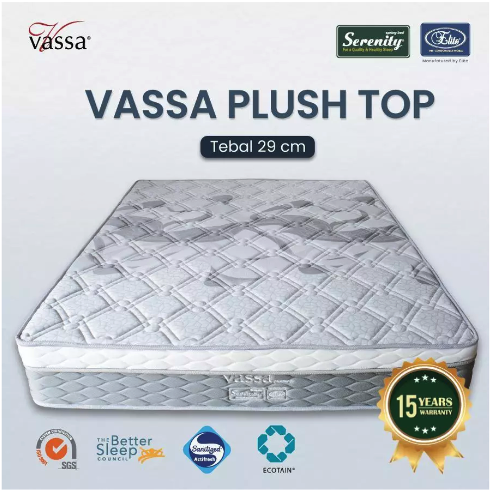 Royal Abadi Sejahtera Serenity Vassa Plushtop by Elite Springbed