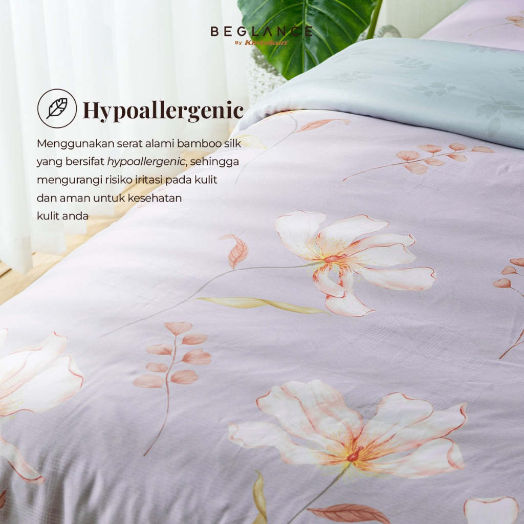 Kintakun Sprei Beglance Bamboo Silk Premium Fitted 3