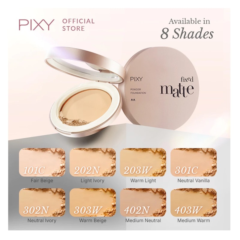 Fixed Matte Powder Foundation 403W Medium Warm 3