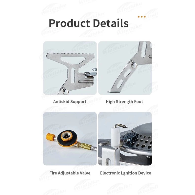 Zhejiang Naturehike Sports Products Naturhike Fodable Camping Stove NH21RJ009