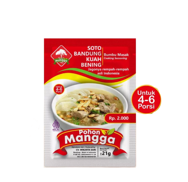 Pohon Mangga Soto Bandung Kuah Bening