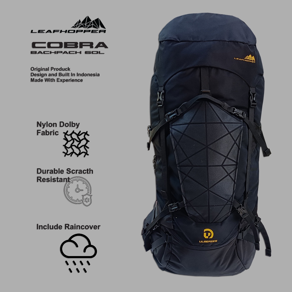 LeafHopper Outdoor Gear Leafhopper Cobra Backpack 60L
