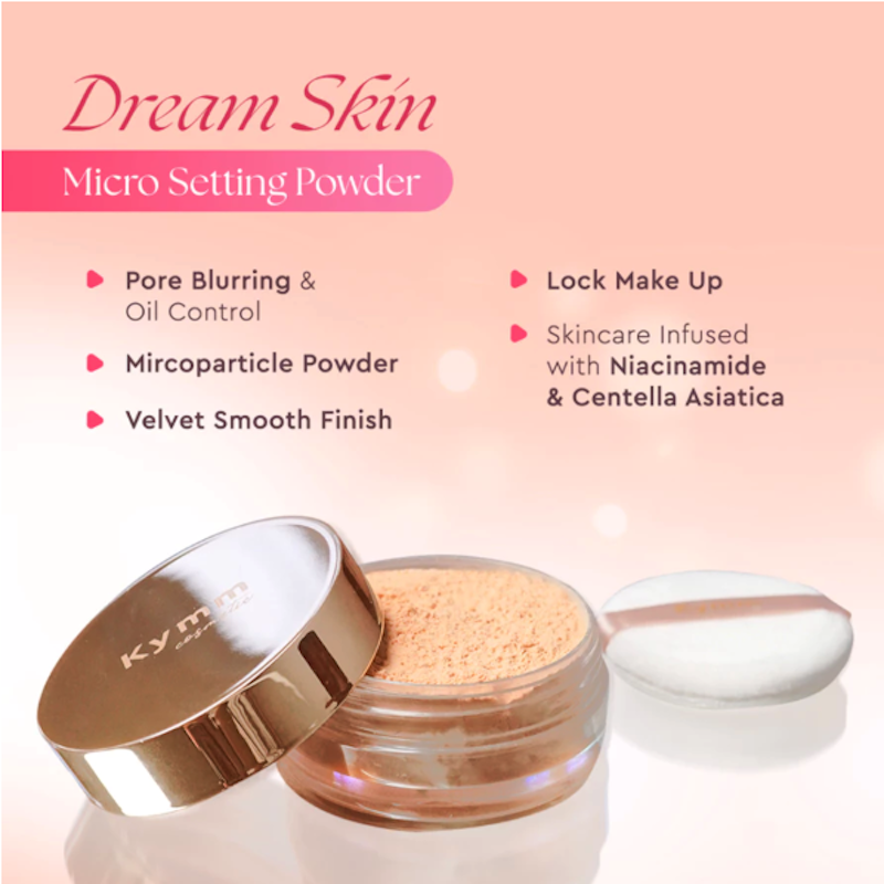 Kymm Skin Micro Setting Powder Pearl 4