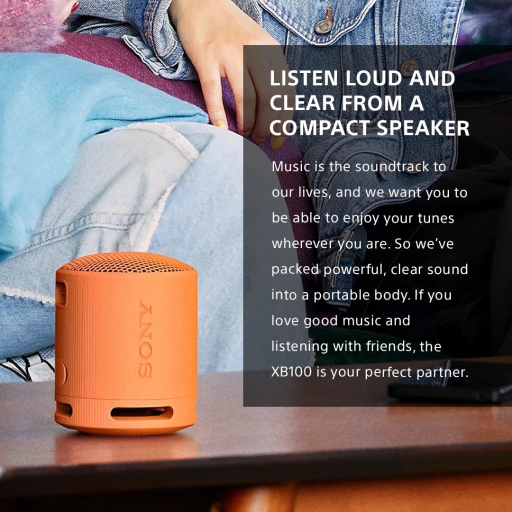 Sony Sony Portable Wireless Speaker SRS-XB100