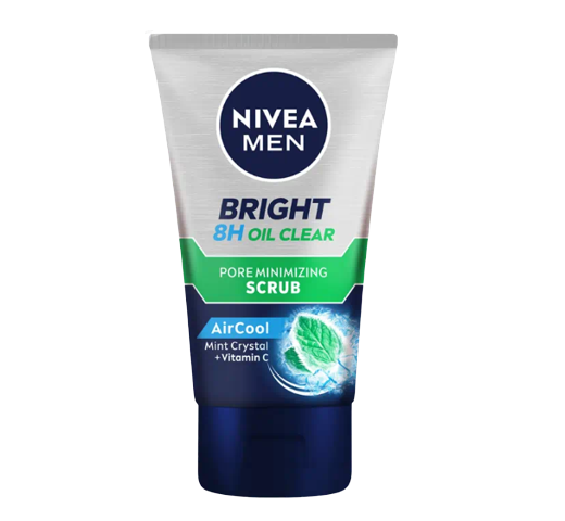 NIVEA ｜ MEN Bright Oil Clear Pore Minimizing Scrub
