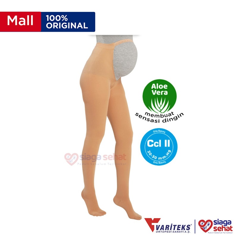 Variteks Pregnancy Pantyhose Varicose Stocking Closed Toe 3