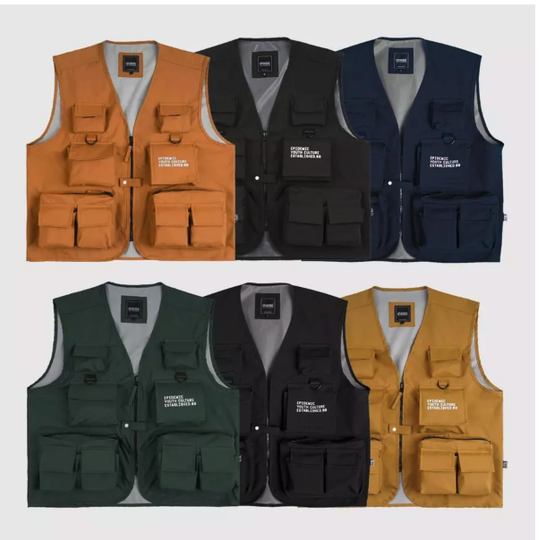 Epidemic Streatwear Epidemic Tactical Vest Rompi Peacock