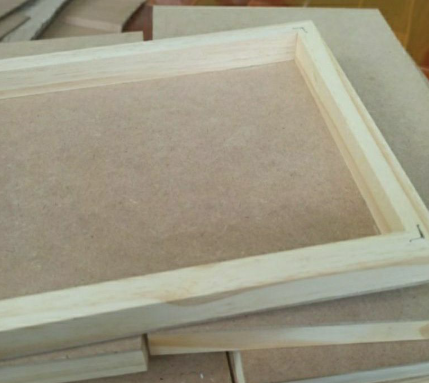 pdart.id Bingkai Poster Jati Belanda 40x30 cm