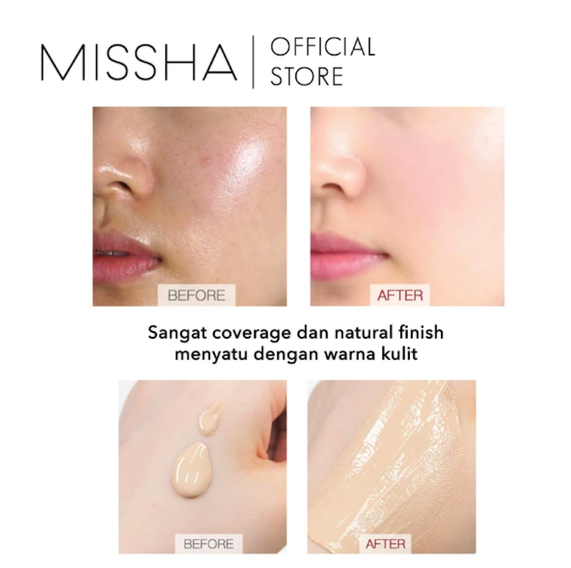 M Perfect Cover BB Cream SPF 42 PA+++ #21 Light Beige 4