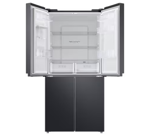 Samsung Electronics Samsung Kulkas Multidoor dengan Twin Cooling Plus™ dan Water Dispenser RF48A4010B4/SE