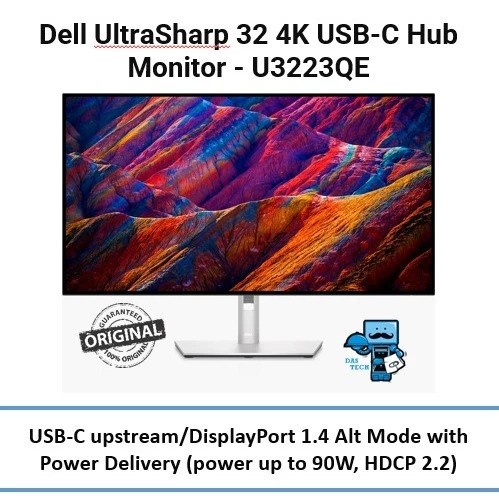 Dell Technologies Dell UltraSharp 32 4K USB-C Hub Monitor U3223QE