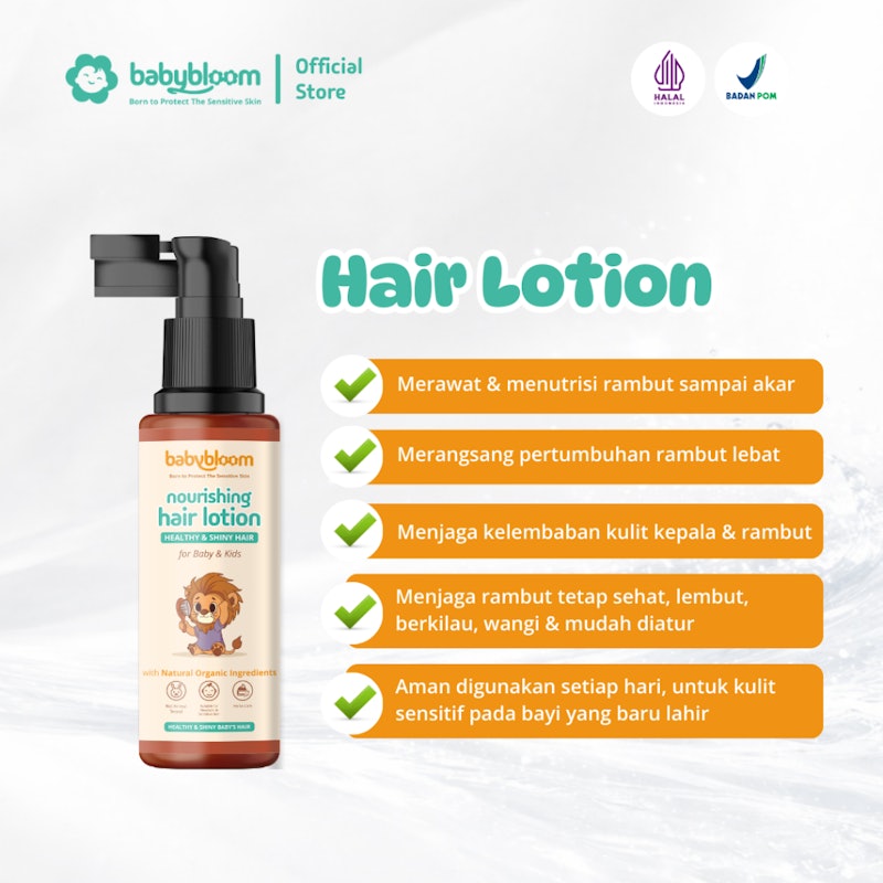 Babybloom Nourishing Hair Lotion 3