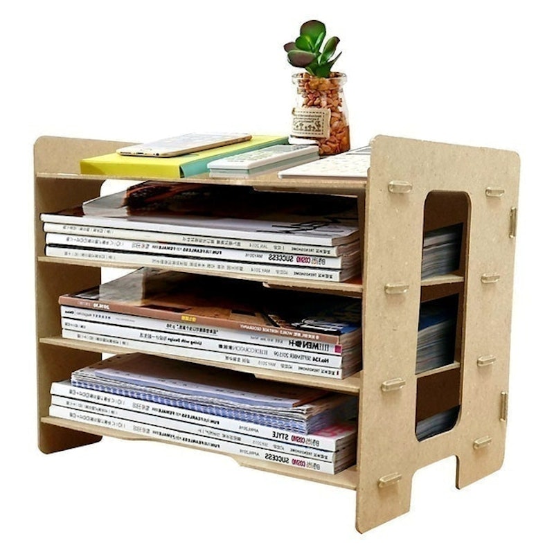 Box File MDF Rak Buku 3 Susun 1