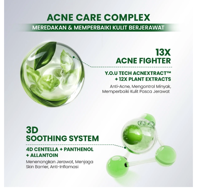 HEBE Beauty Style Y.O.U AcnePlus 5X Acid Toner