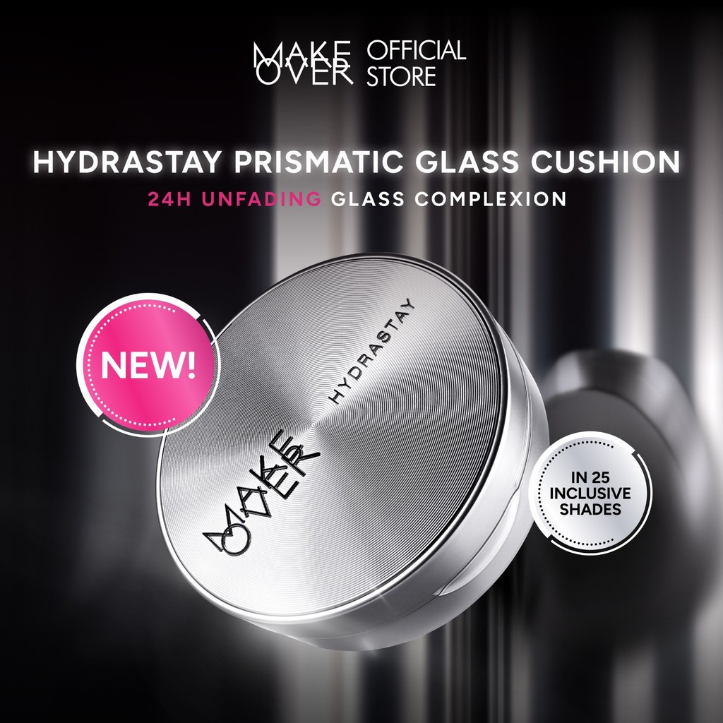 Paragon Technology and Innovation MAKE OVER Hydrastay Prismatic Glass Cushion W12 Warm Marble