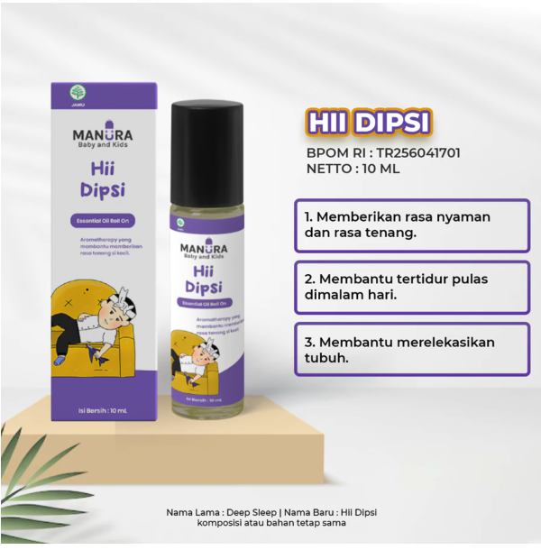 Manura Baby and Kids Hii Dips Essential Oil Roll On 2