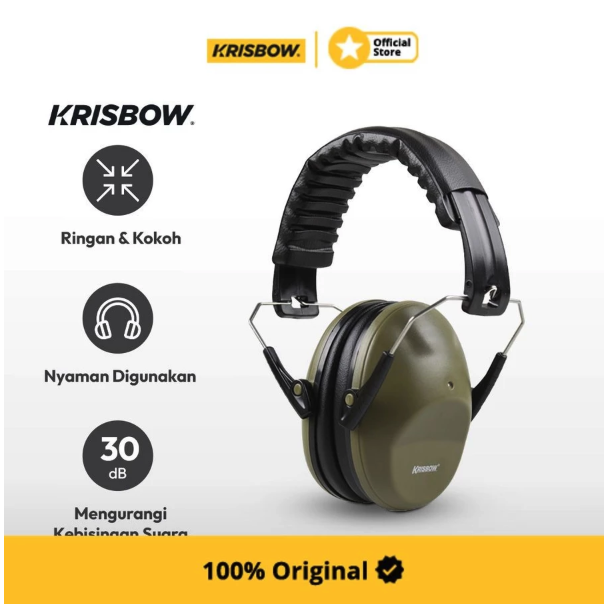 Krisbow® Earmuff Foldable 30 dB 10054844