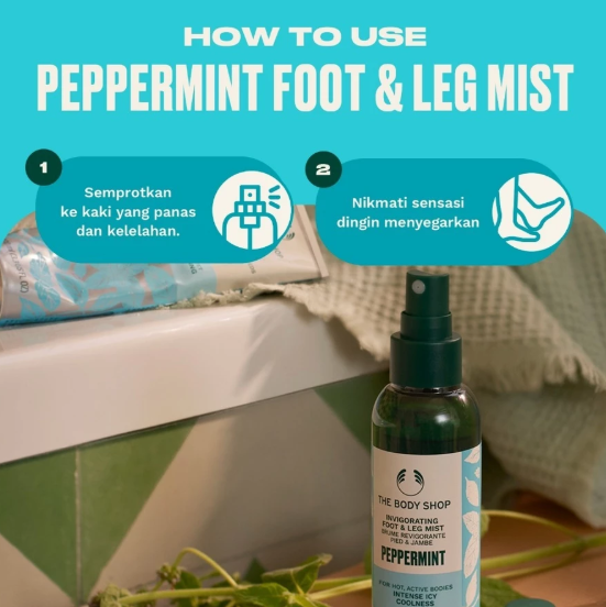 The Body Shop The Body Shop® Peppermint Foot Spray 113520325