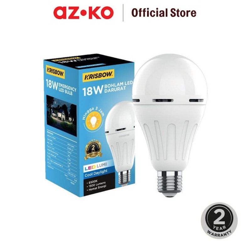 Bohlam Led Darurat Cool Daylight 12W 2
