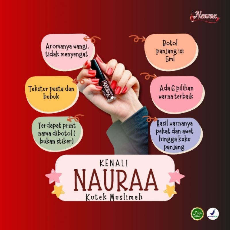 Nauraa Barokah Jaya Nauraa Nail Henna