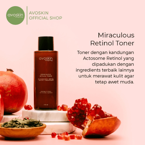 Avoskin Toner Avoskin Miraculous Retinol 100ml-Best 2 in 1 Retinol Niacinamide