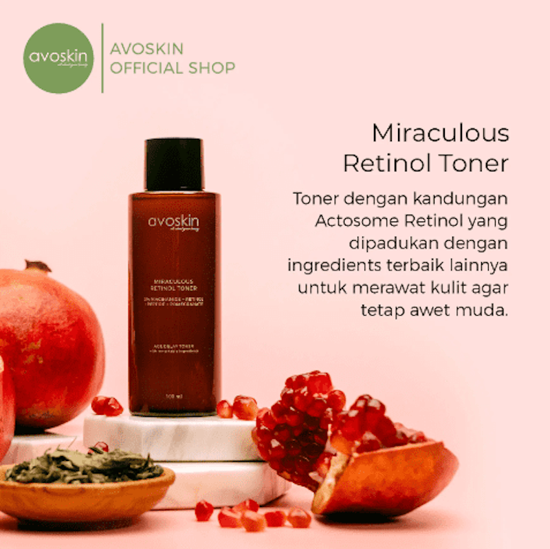 Toner Avoskin Miraculous Retinol 100ml-Best 2 in 1 Retinol Niacinamide 2