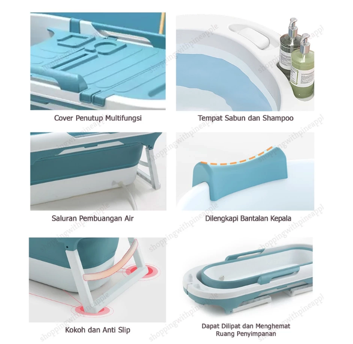 SWP Bathtub Dewasa Portable 3