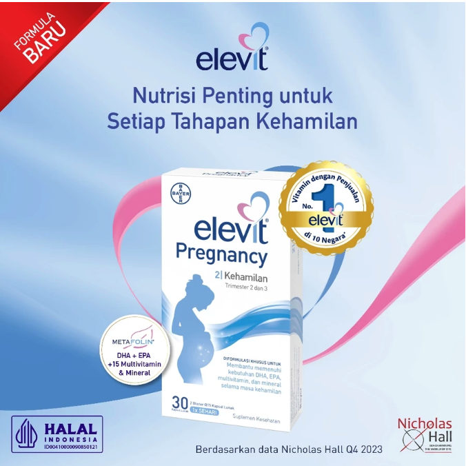 Bayer Indonesia Elevit Pregnancy Trimester 2 dan 3
