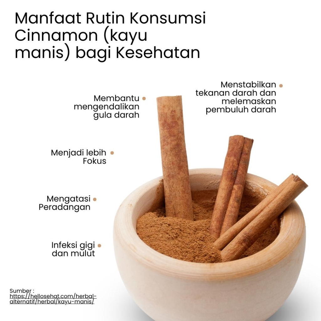 Aevumlab Herba Asia Herbilogy Cinnamon (Kayu Manis) Extract Powder