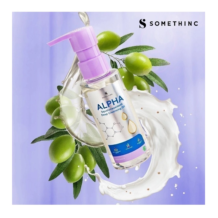 Royal Pesona Indonesia  SOMETHINC Alpha Squalaneoxidant Deep Cleansing Oil
