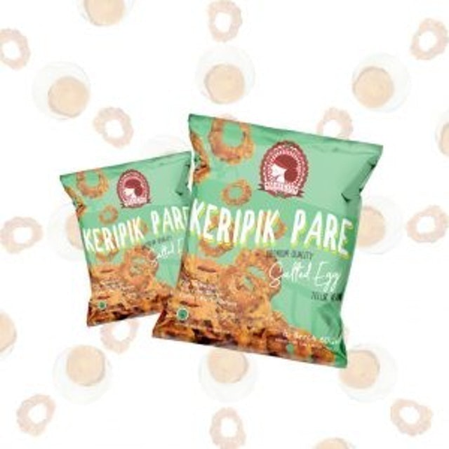 Maicih Keripik Pare Salted Egg